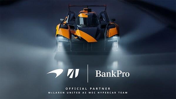太阳城娱乐app下载-BankPro宣布与迈凯轮耐力车队在世界耐力锦标赛中的合作